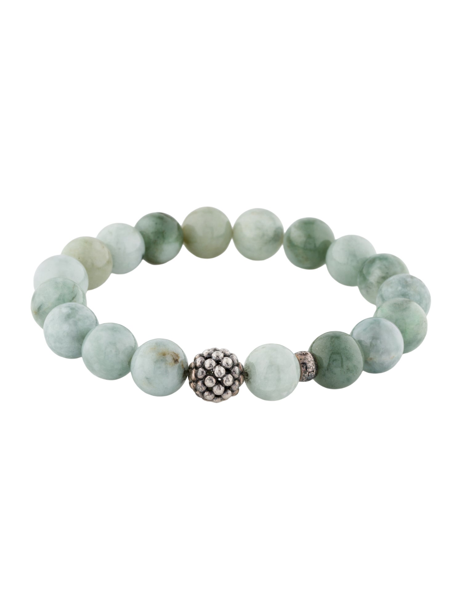 Lagos Jadeite Maya Bead Bracelet