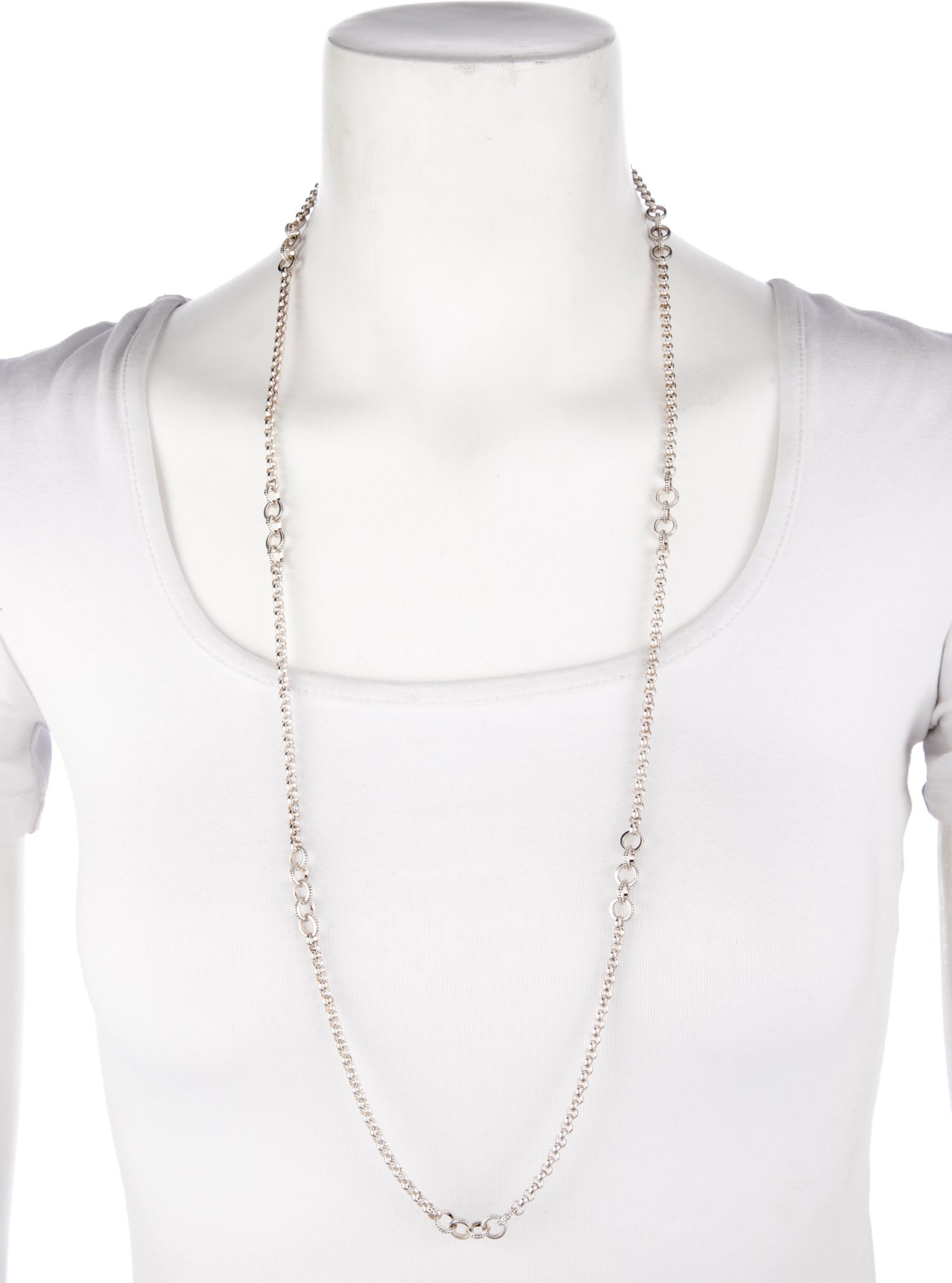 Lagos Enso Circle Station Necklace