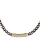 Lagos Diamond Caviar Lux Collar Necklace