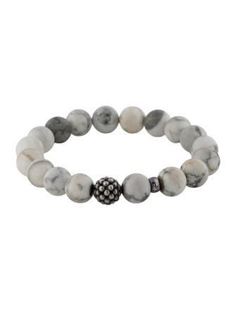 Lagos Magnesite Maya Bead Bracelet