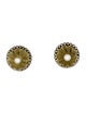 Lagos Quartz & Diamond Stud Earrings