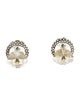 Lagos Quartz & Diamond Stud Earrings