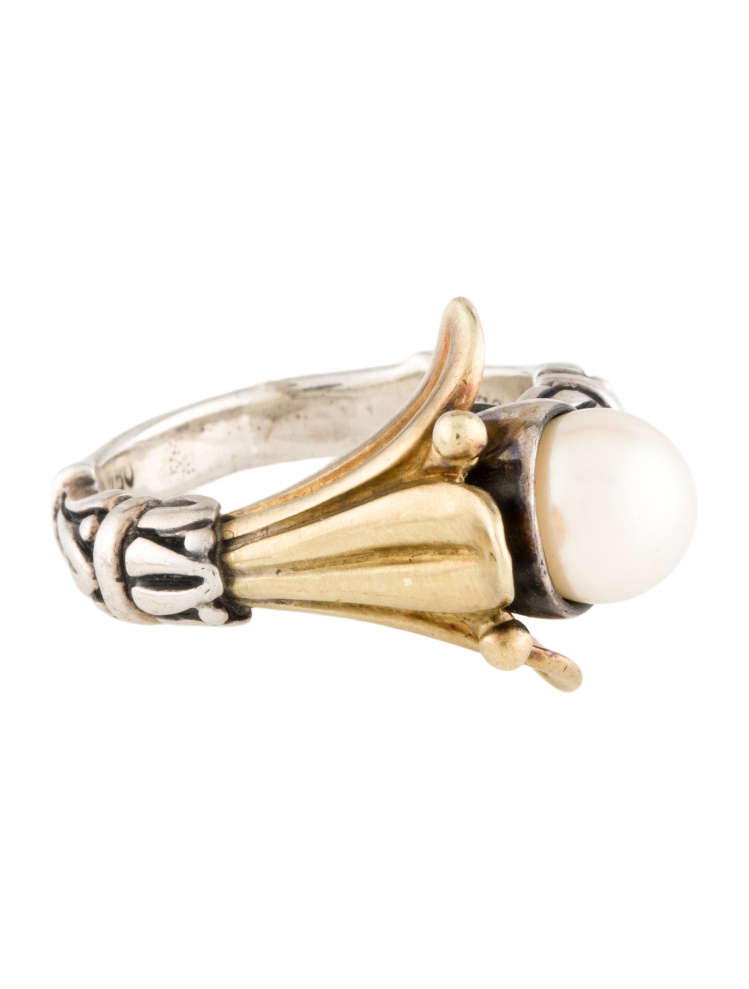 Lagos Pearl Caviar Arcadian Ring