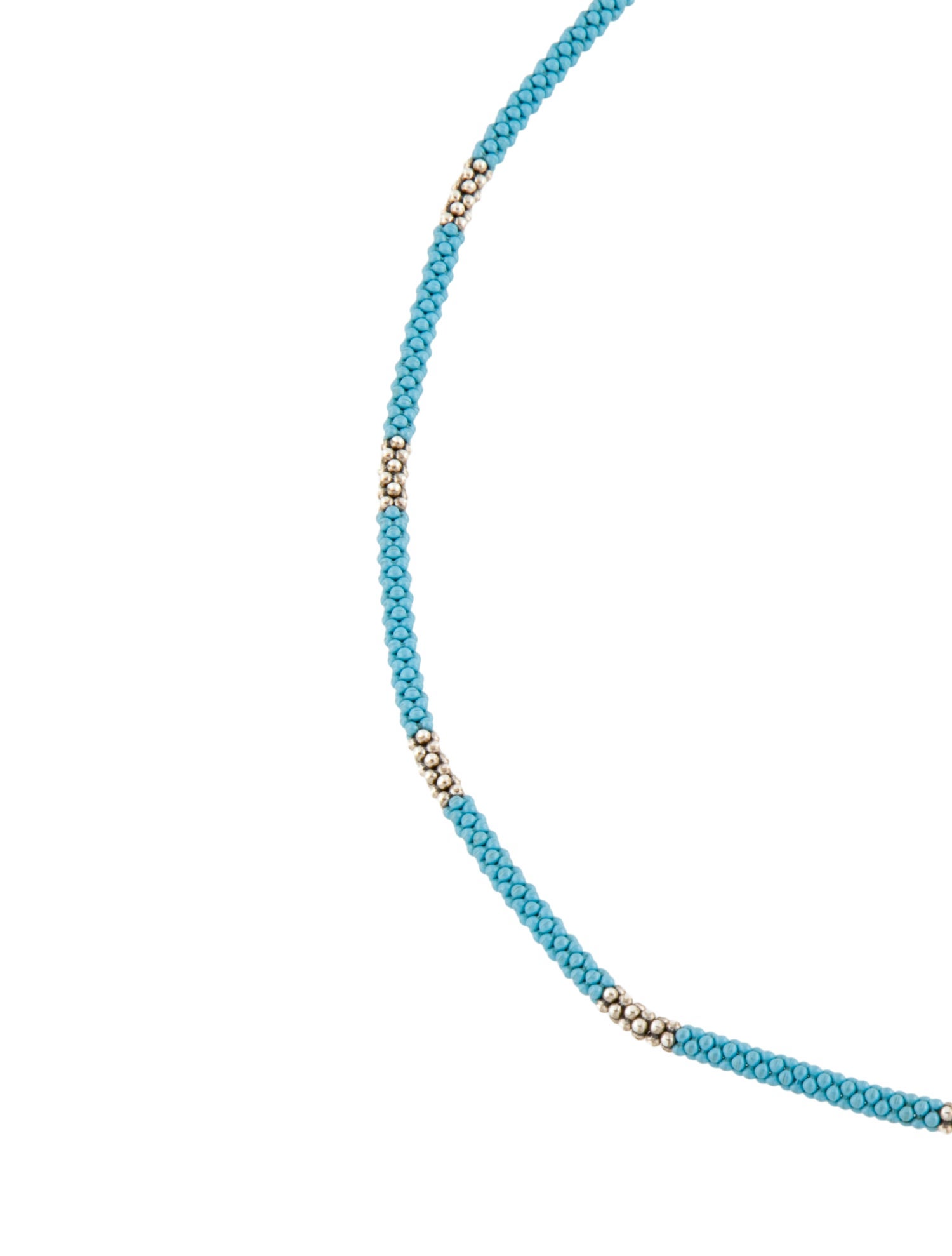 Lagos Ceramic Beaded Station Necklace