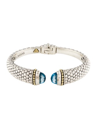 Lagos Topaz Caviar Color Cuff Bracelet