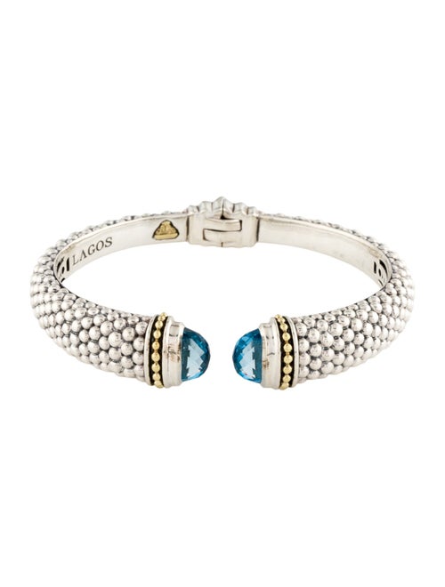 Lagos Topaz Caviar Color Cuff Bracelet