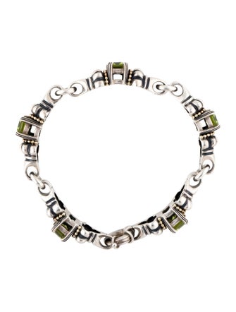 Lagos Peridot Glacier Station Bracelet