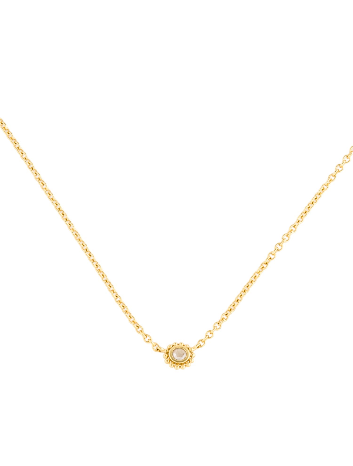 Lagos 18K Diamond Covet Pendant Necklace