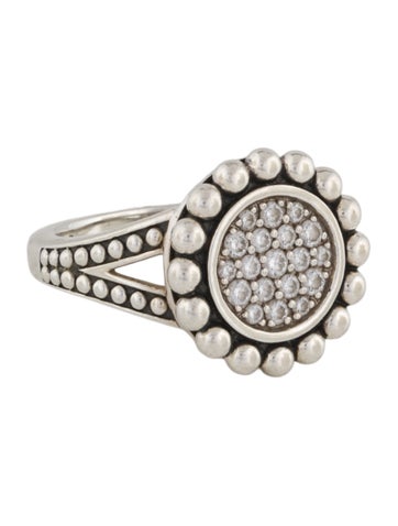 Lagos Cocktail Ring Diamond Caviar Spark 7 | 8
