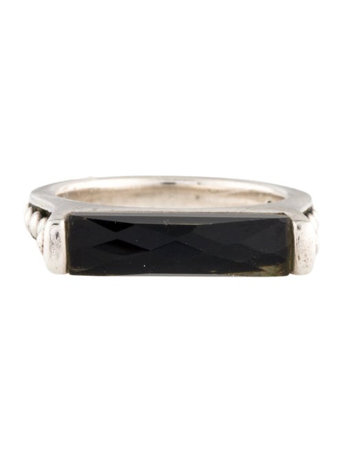 Lagos Quartz Doublet Maya Stacking Ring