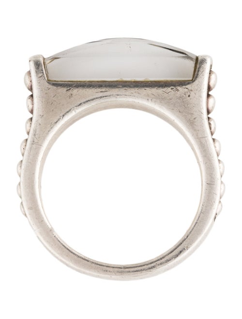 Lagos Quartz Doublet Maya Stacking Ring