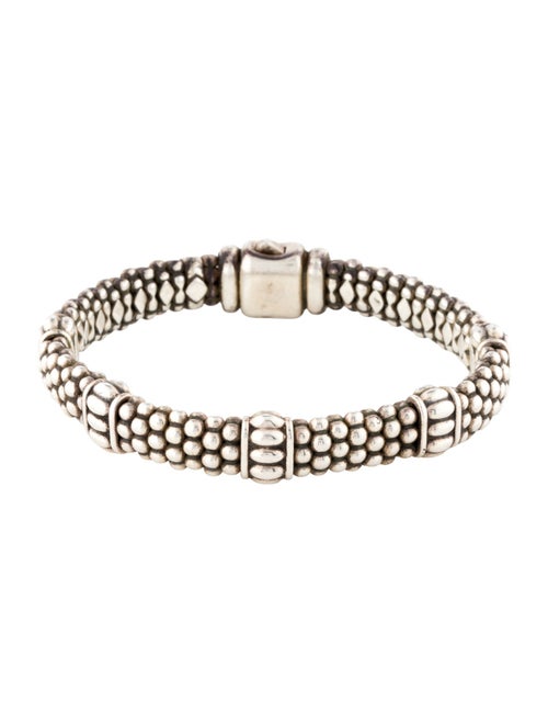 Lagos Fluted Beaded Caviar Bracelet