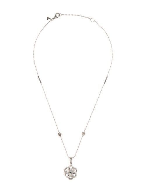 Lagos Small Love Knot Pendant Necklace