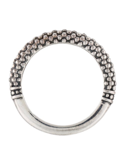 Lagos Caviar Stacking Ring