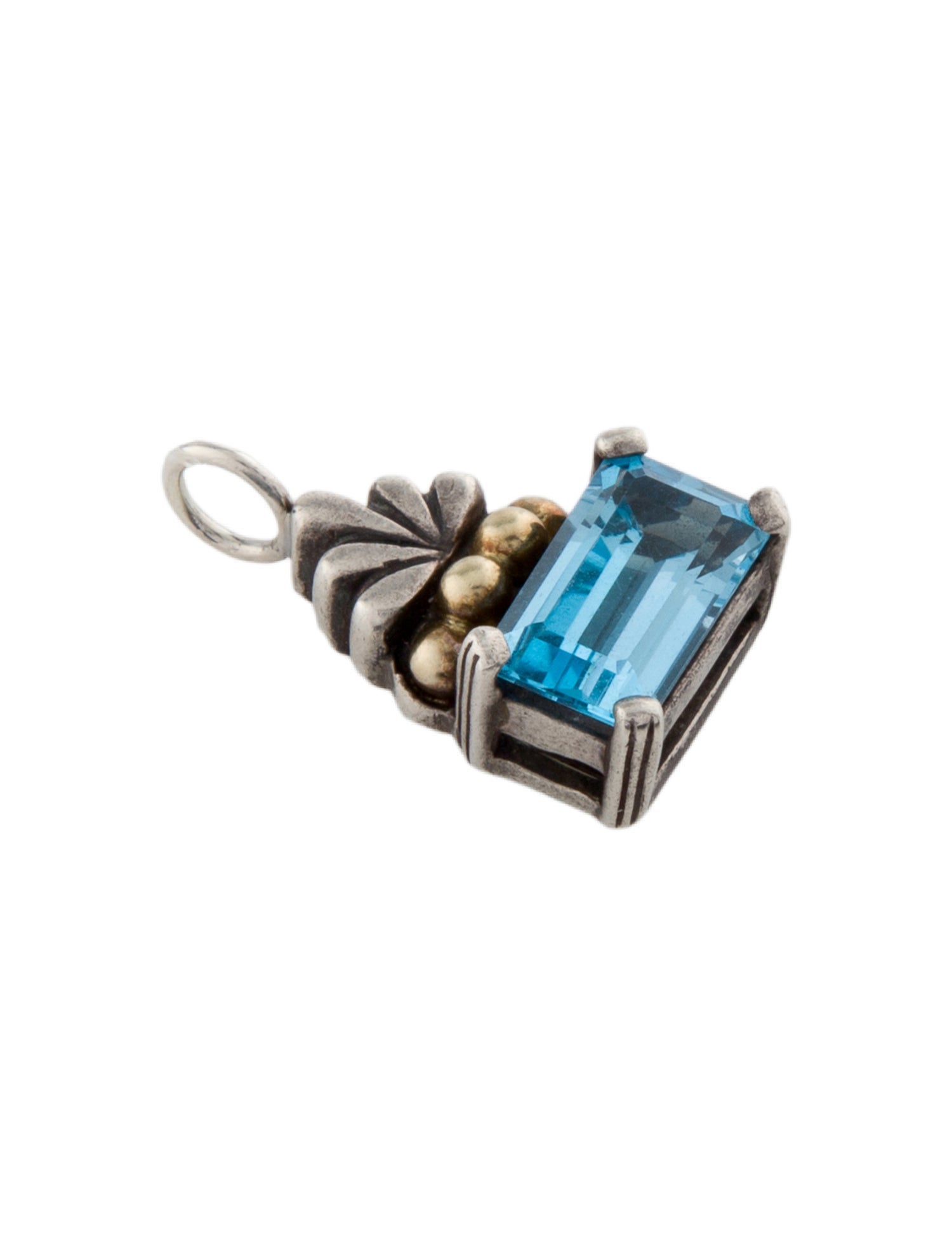 Lagos 4.01ct Caviar Topaz Pendant