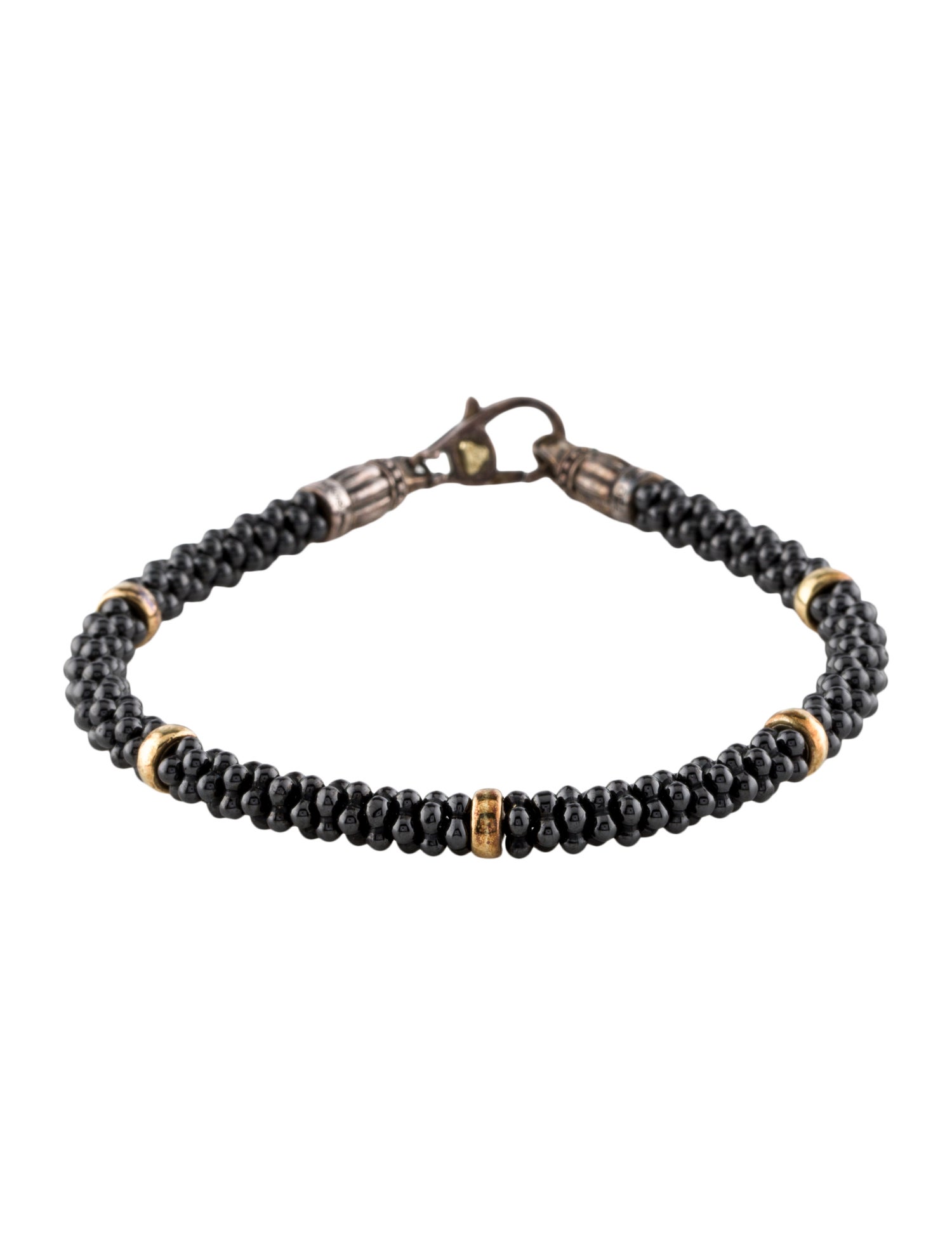 Lagos Ceramic Caviar Beaded Station Bracelet