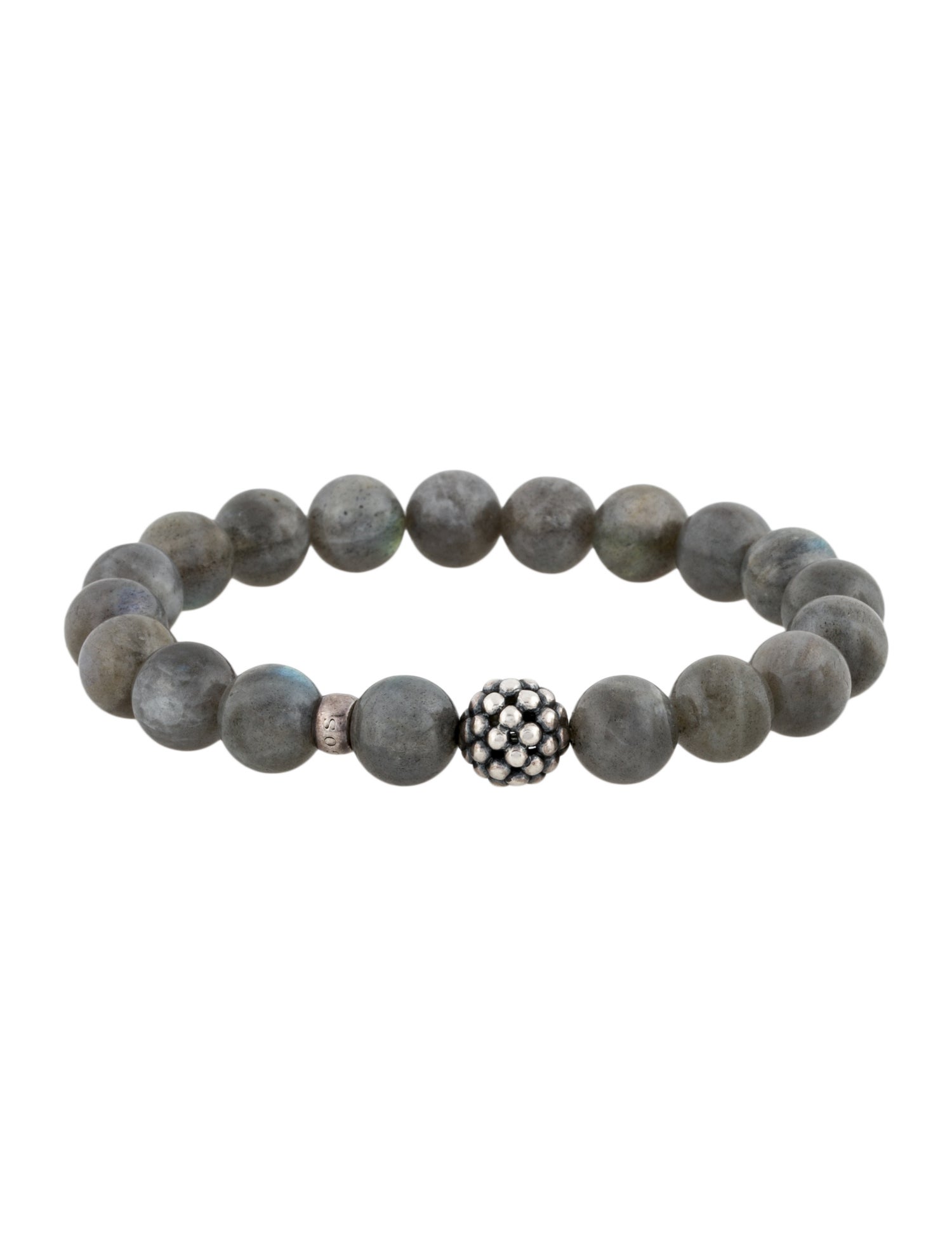 Lagos Labradorite Station Bead Bracelet