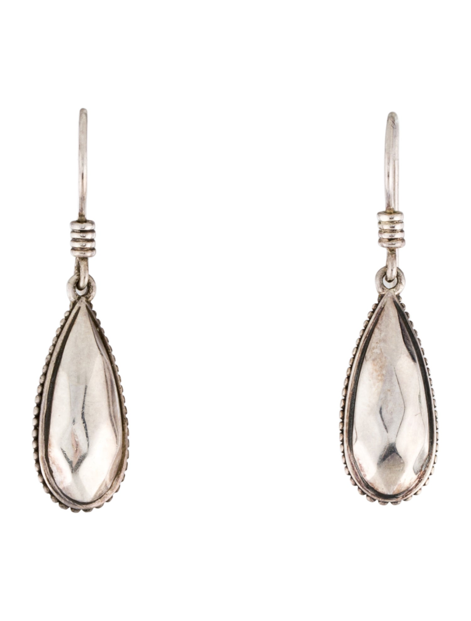 Lagos Rocks Faceted Teardrop Earrings