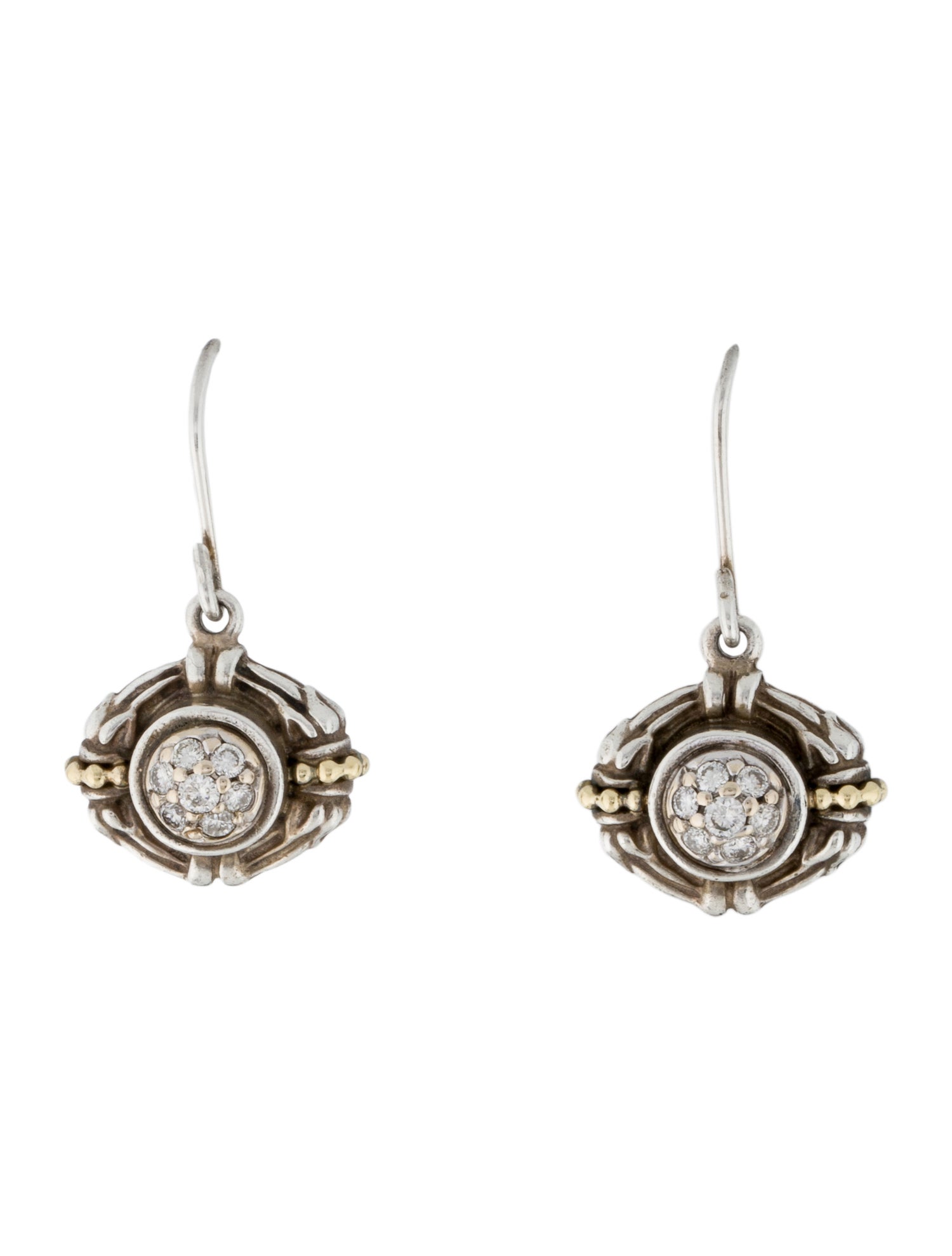 Lagos Diamond Drop Earrings