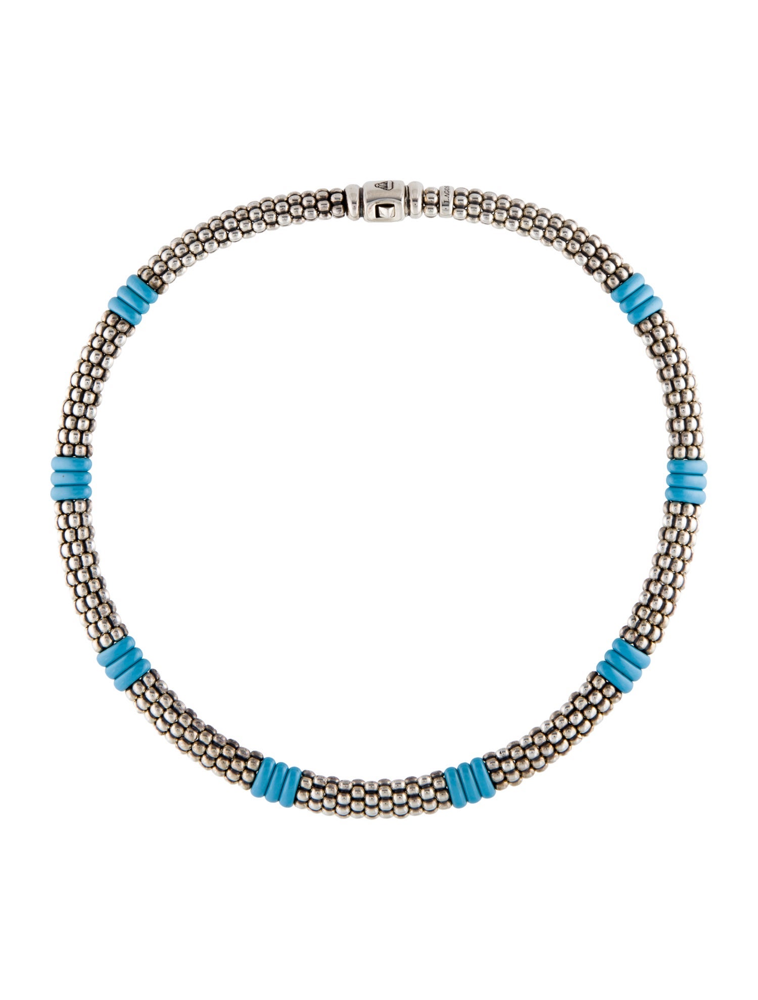 Lagos Ceramic Station Collar Necklace