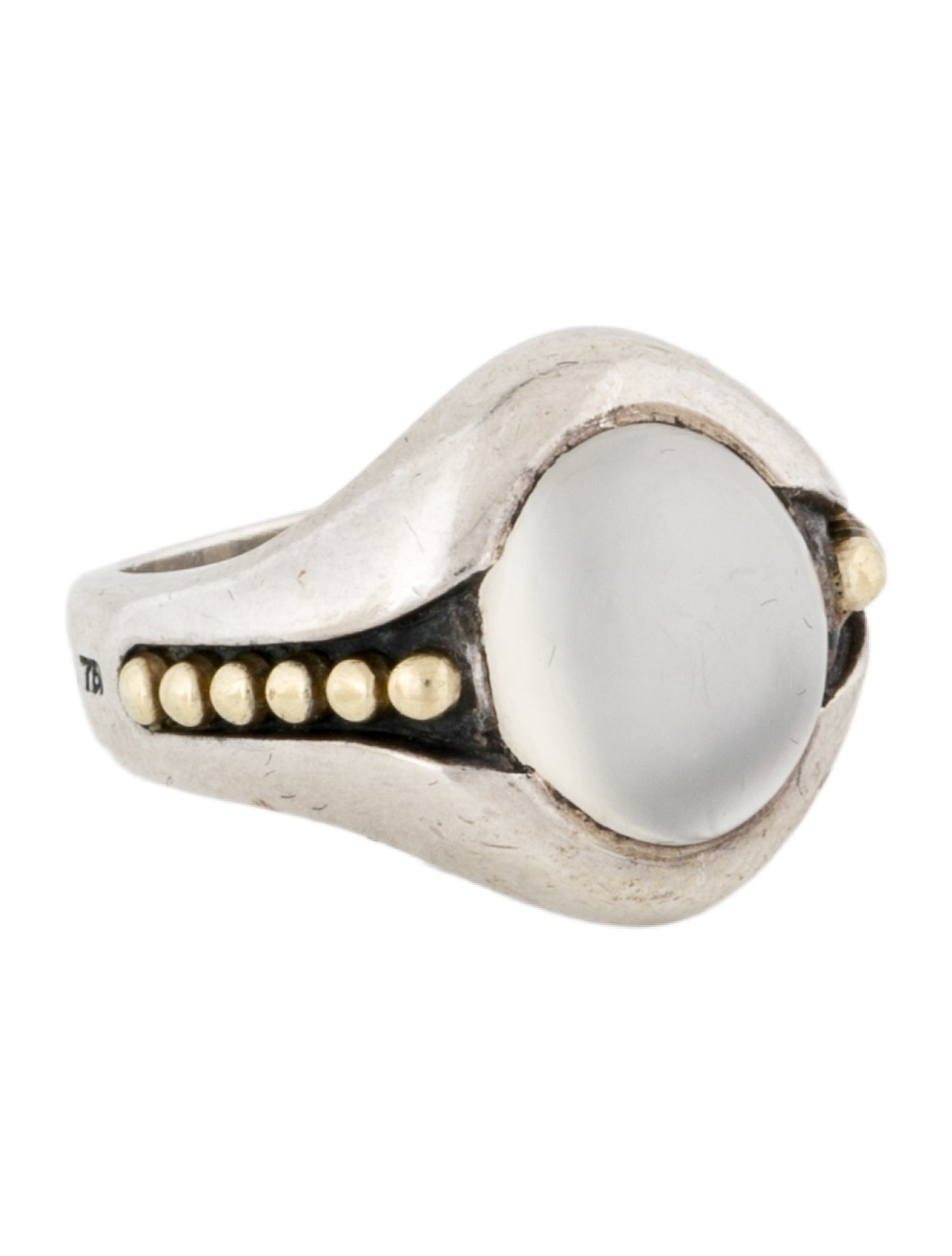 Lagos Cat's Eye Moonstone Cocktail Ring