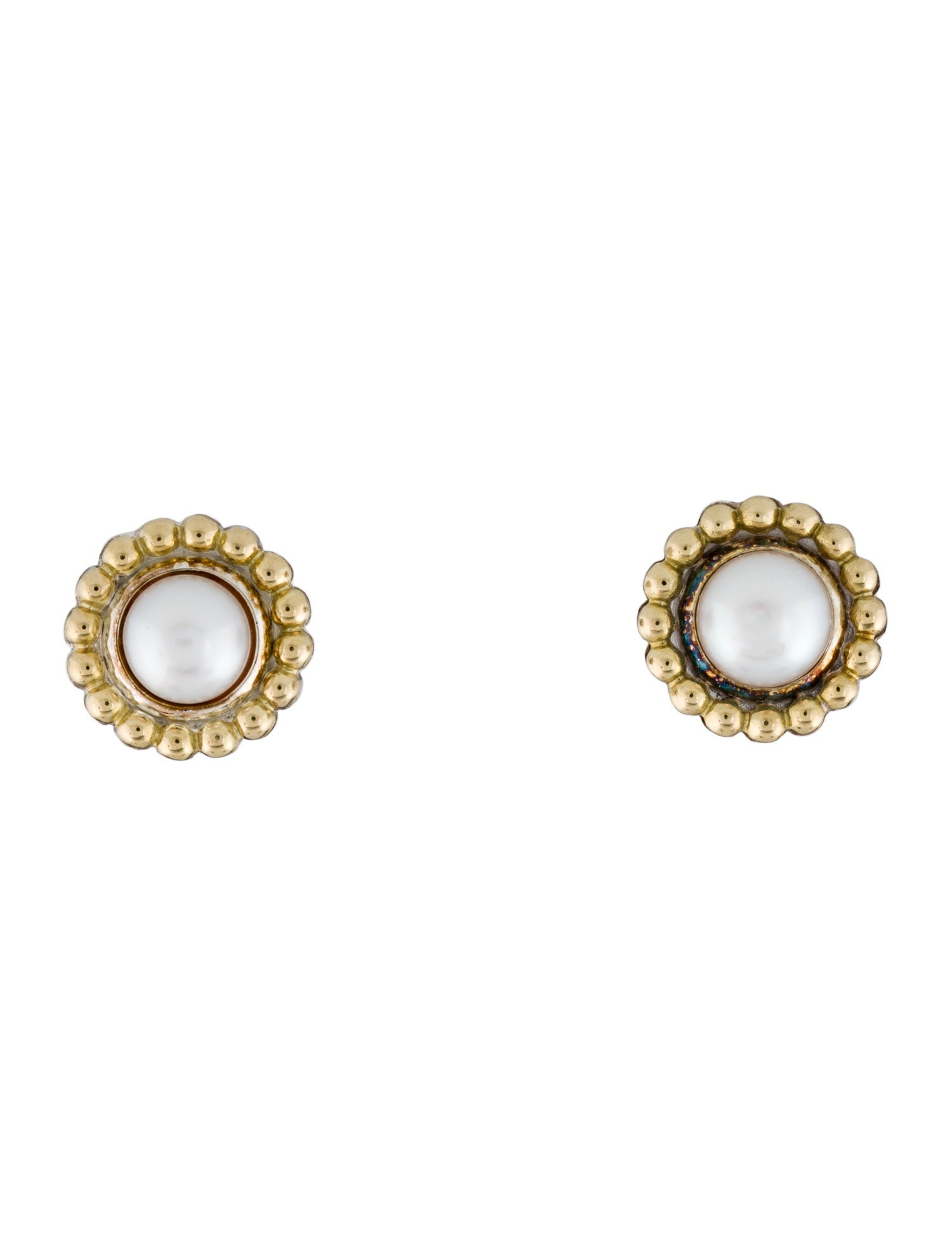 Lagos Pearl Stud Earrings