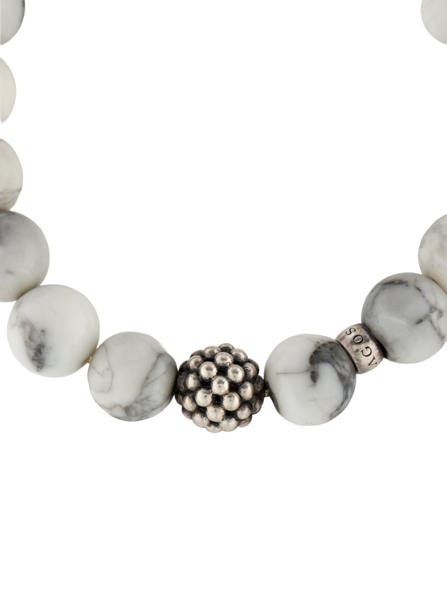 Lagos Magnesite Bead Stretch Bracelet