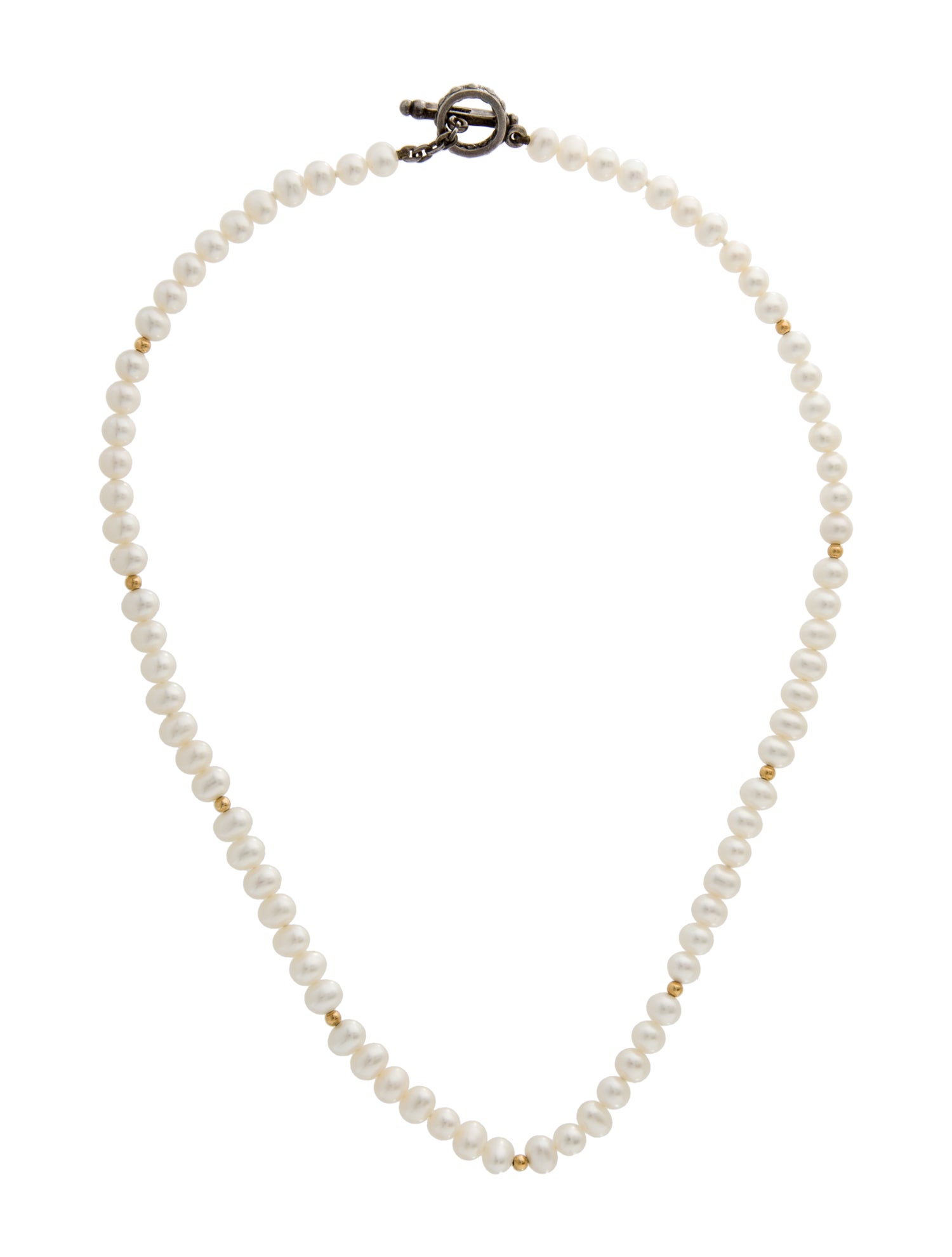 Lagos Pearl Bead Strand Necklace