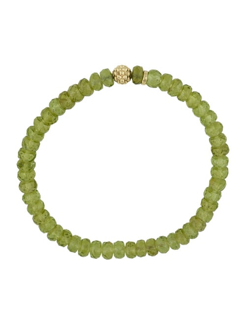 Lagos 18K Peridot Beaded Bracelet