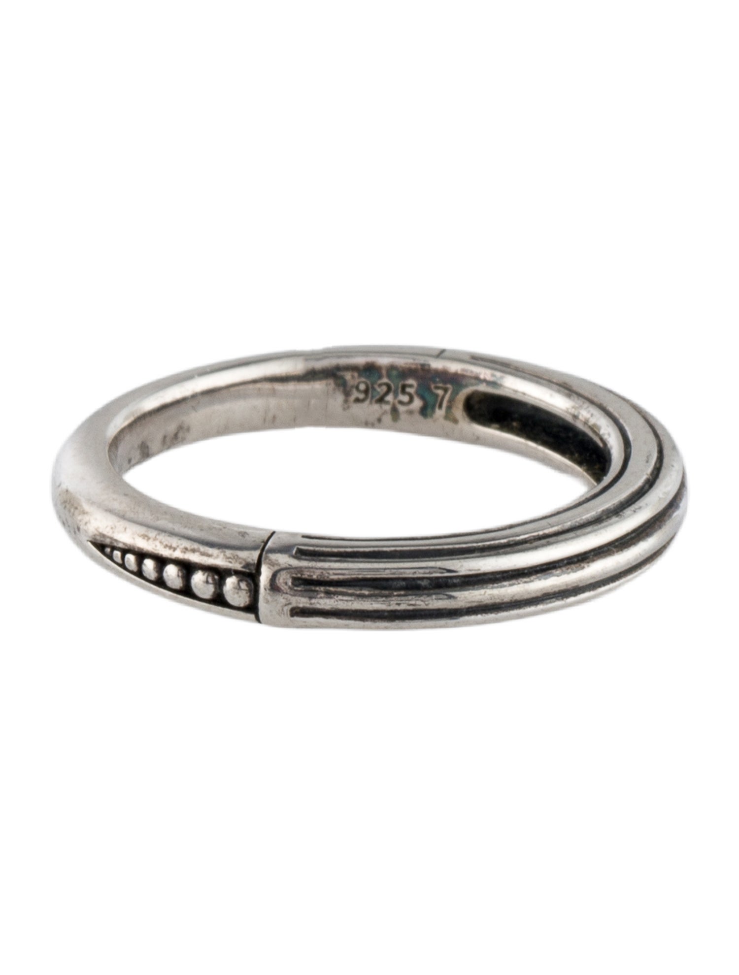 Lagos Fluted Stacking Ring