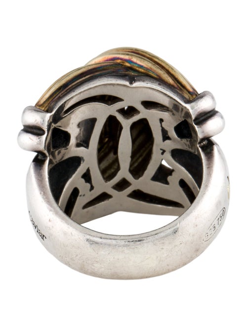 Lagos Two-Tone Signature Caviar Knot Ring