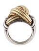 Lagos Two-Tone Signature Caviar Knot Ring