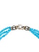 Lagos Two-Tone Turquoise Multistrand Necklace
