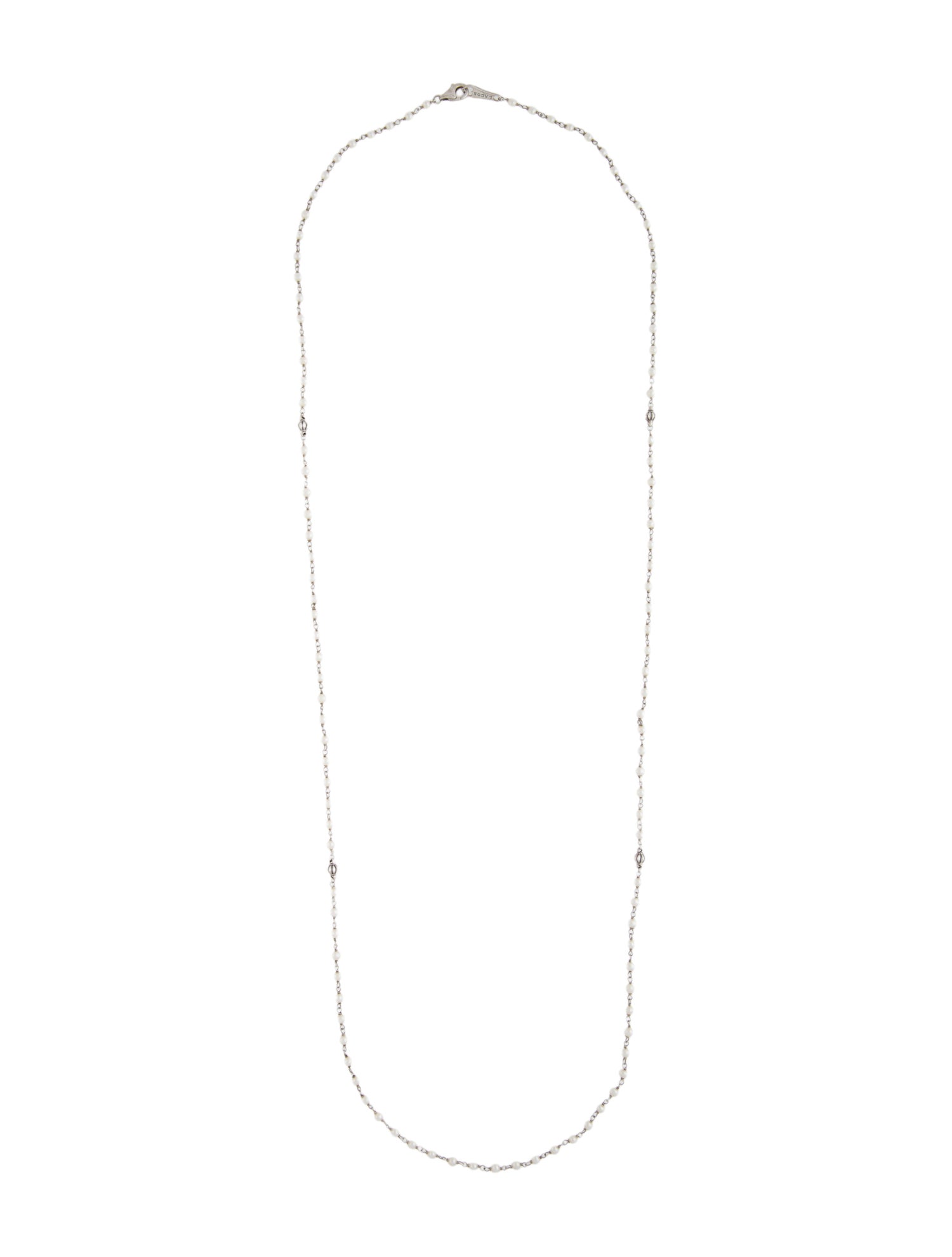 Lagos Pearl Beaded Necklace