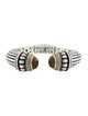 Lagos Two-Tone Caviar Citrine Cuff Bracelet