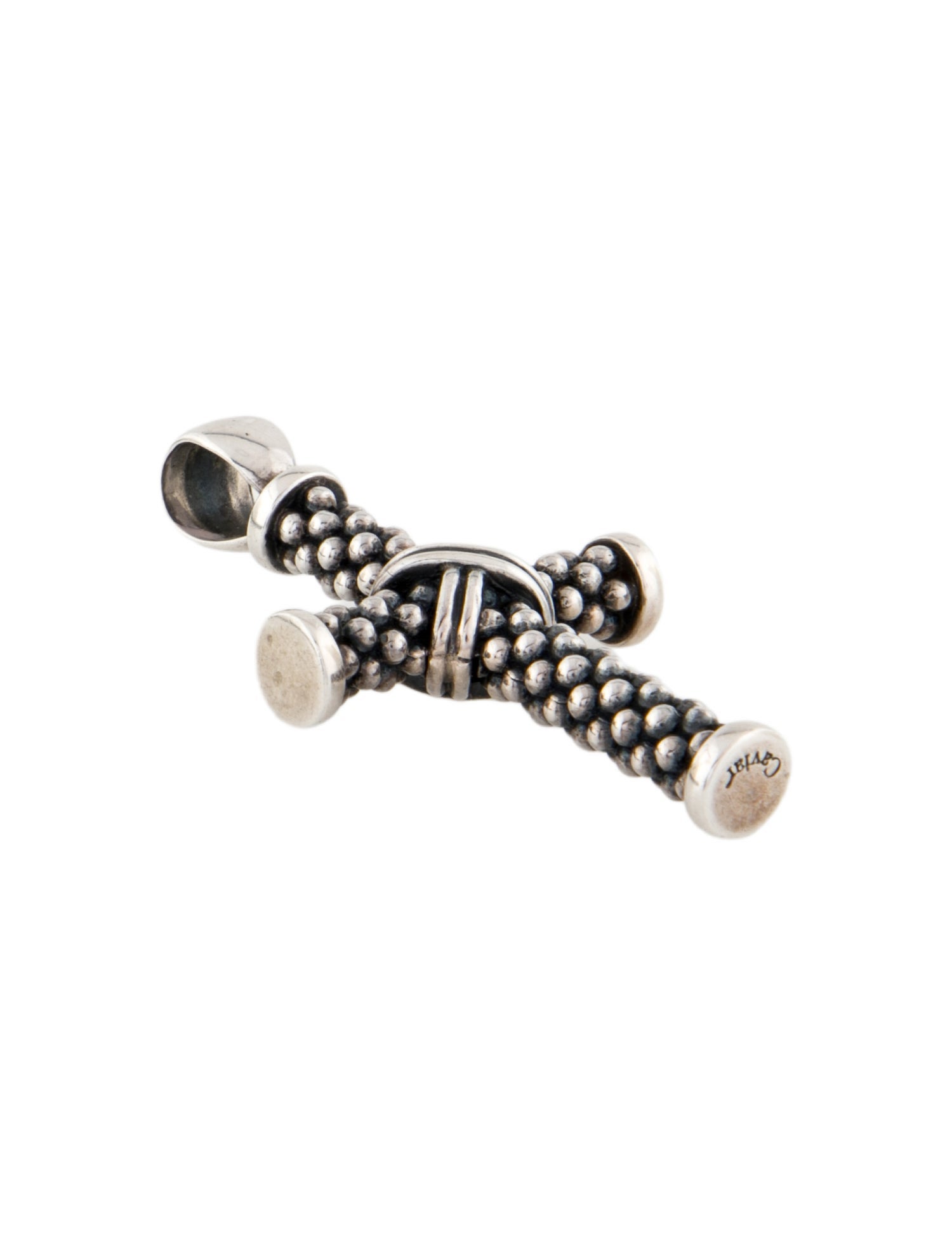 Lagos Anthem 'X' Cross Pendant