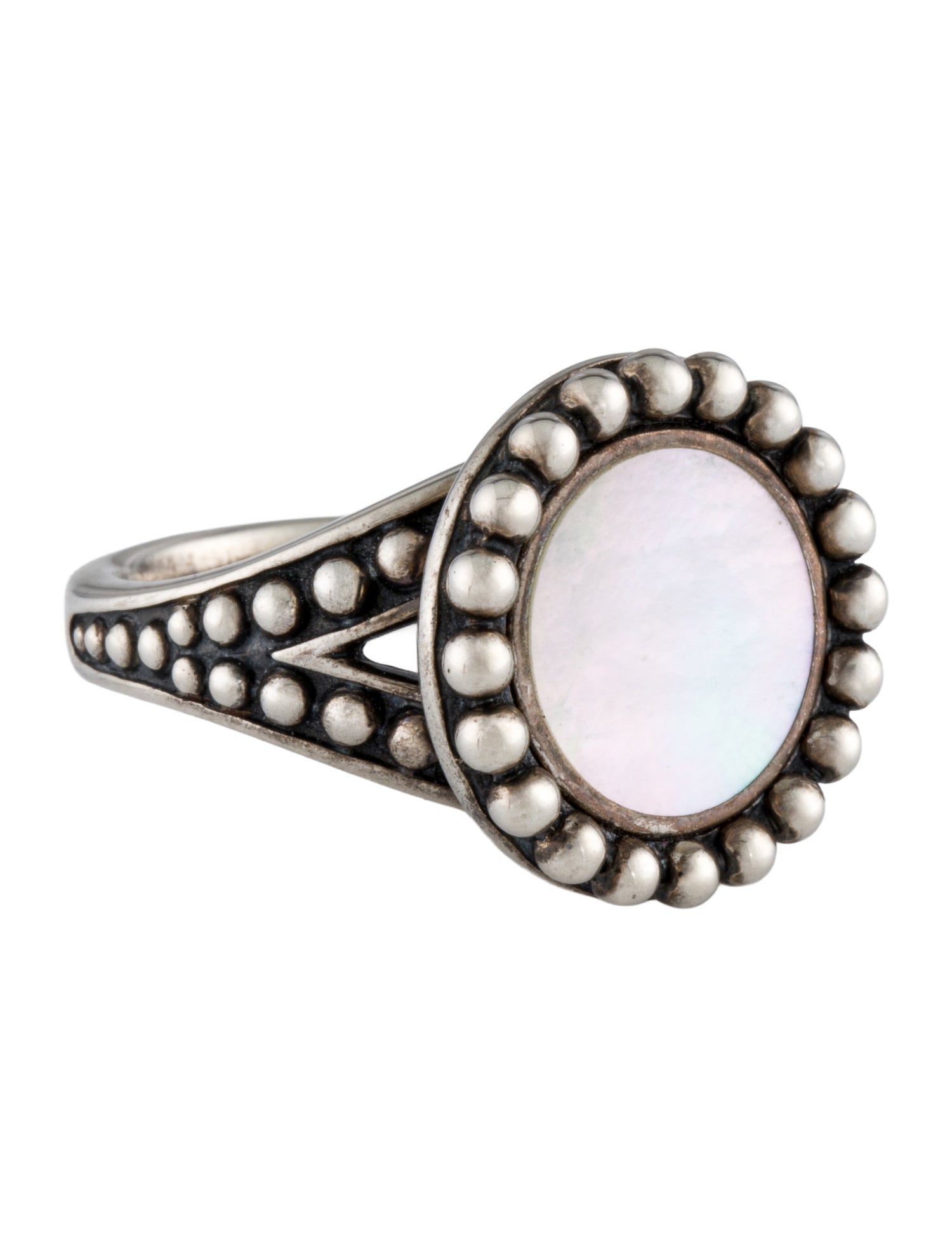 Lagos Mother of Pearl Maya Ring