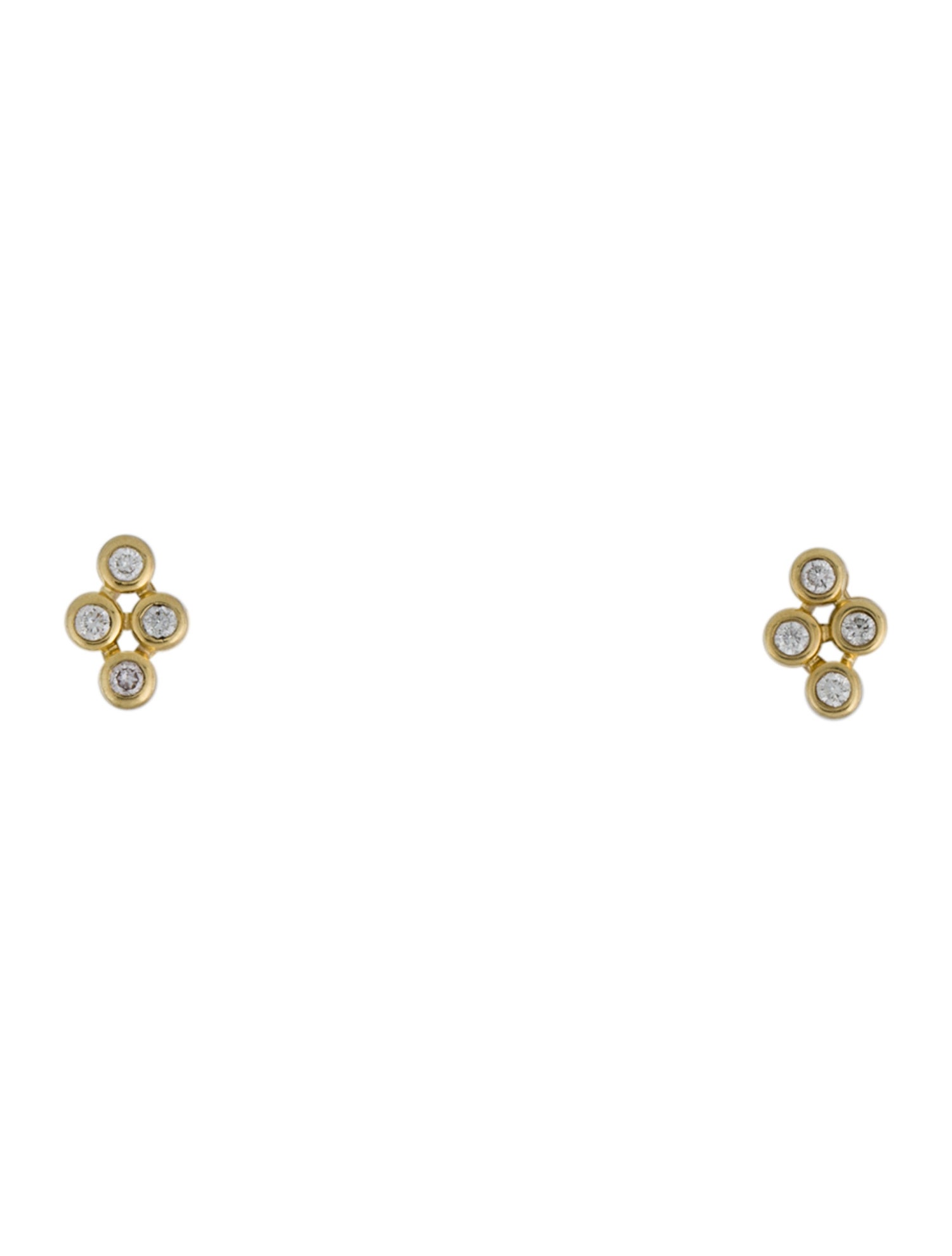 Lagos 18K Diamond Stud Earrings