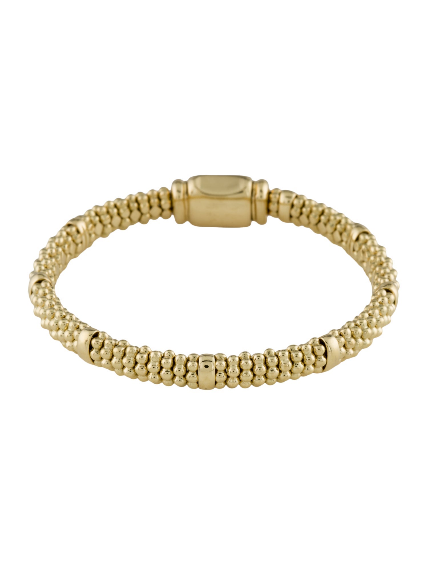 Lagos 18K Caviar Station Bracelet