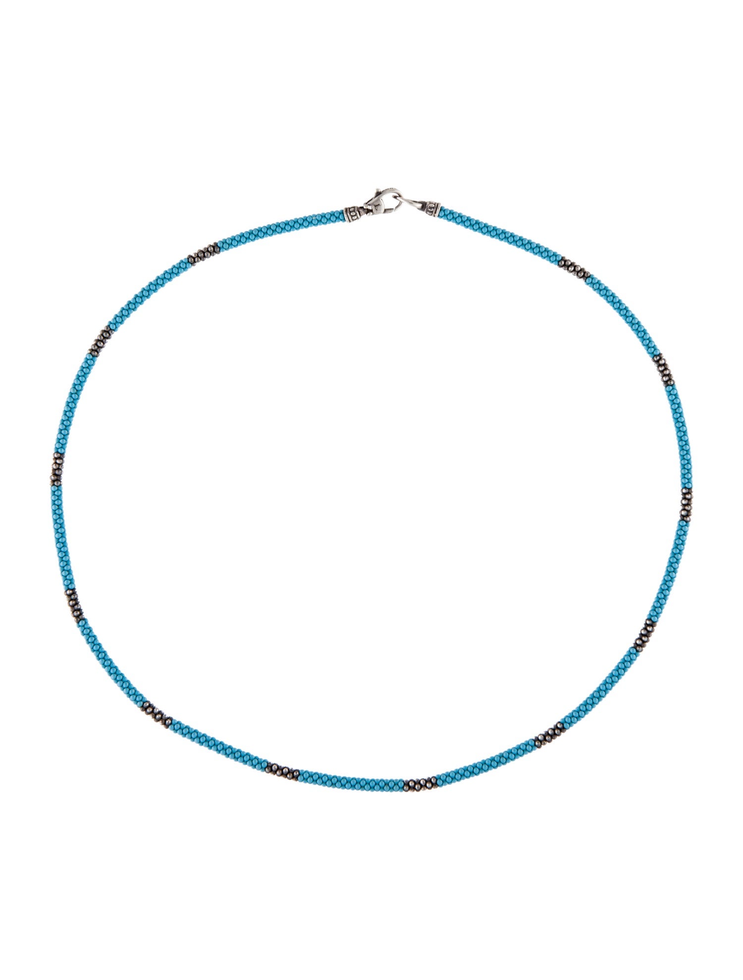 Lagos Ceramic Beaded Station Necklace