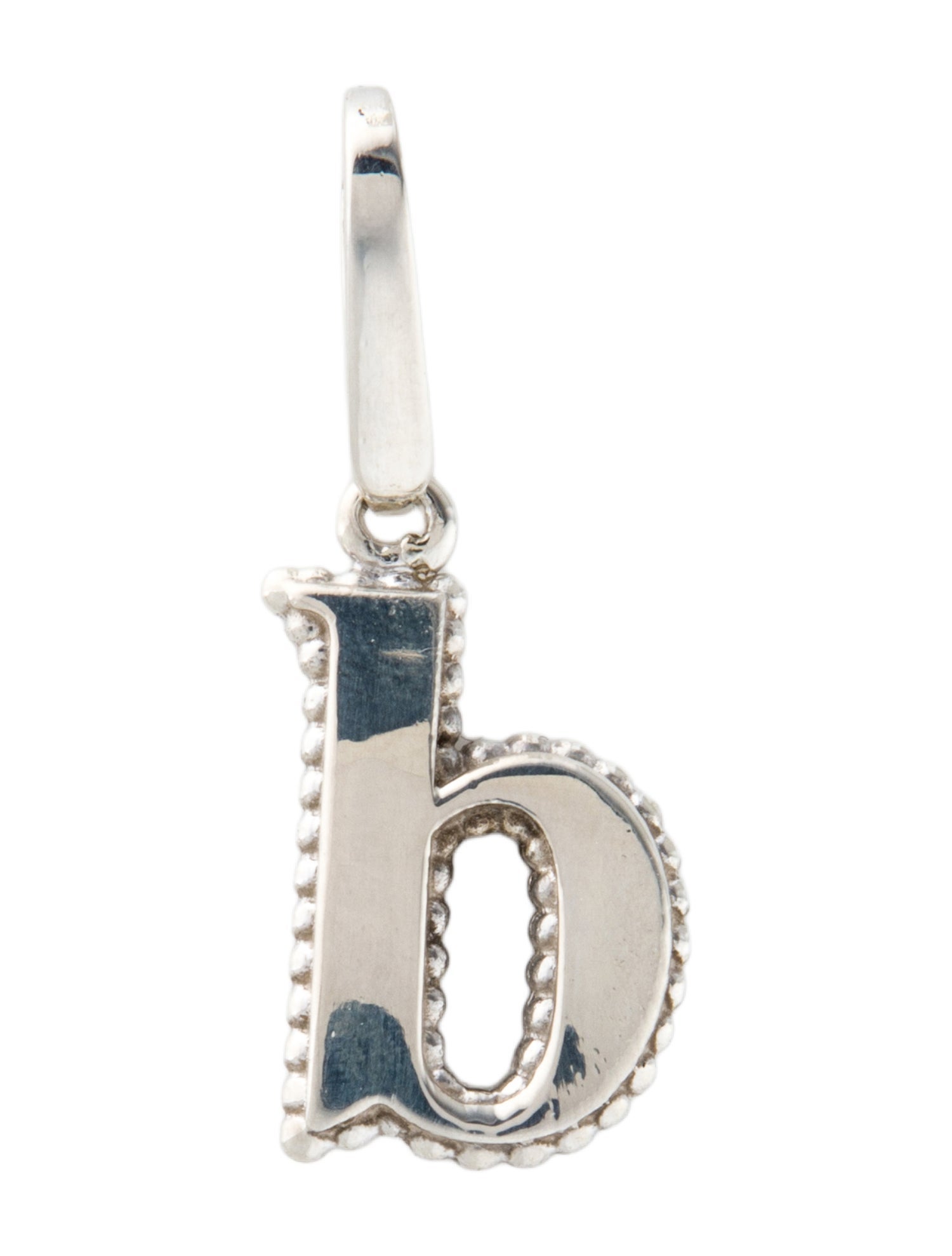 Lagos Caviar 'B' Pendant