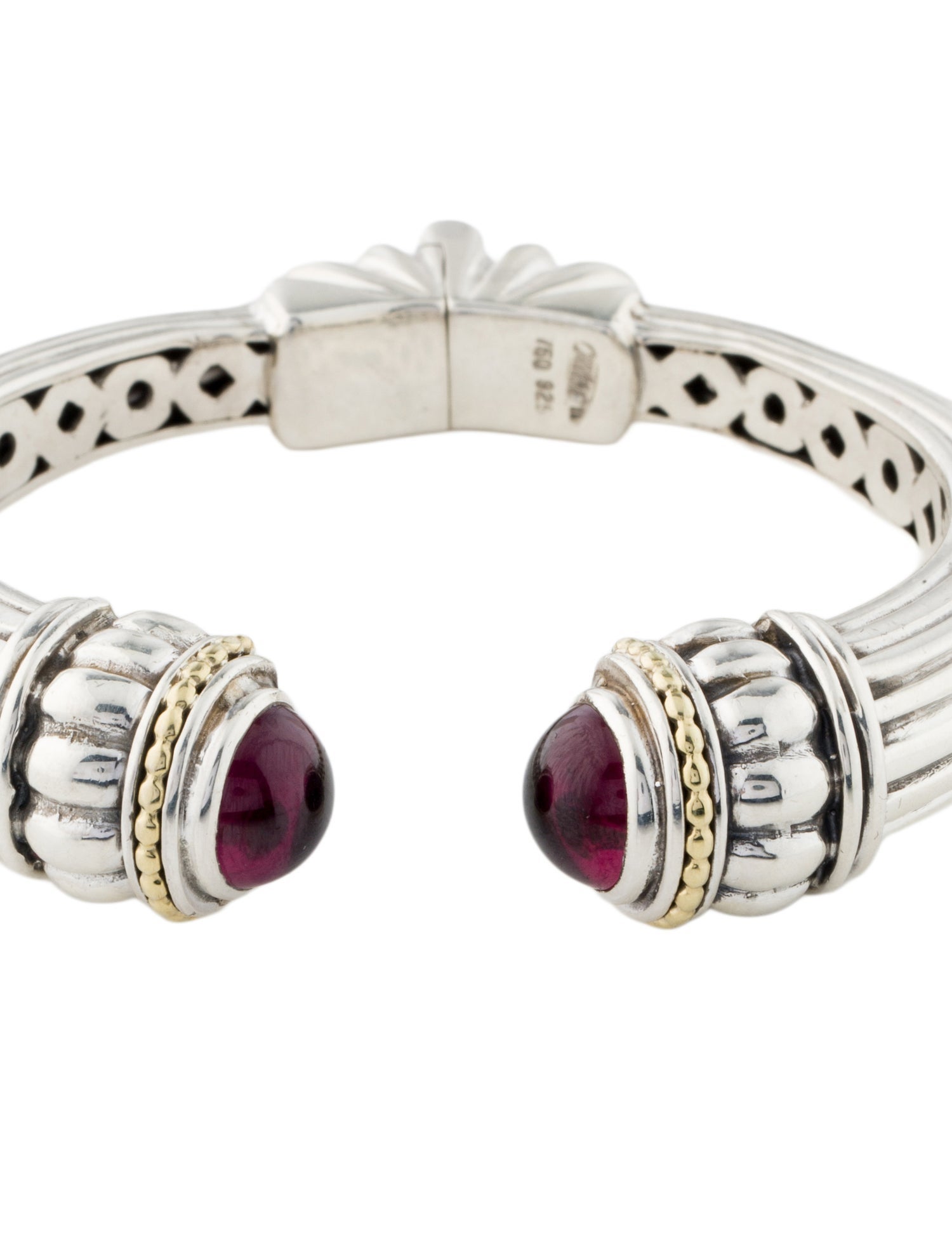 Lagos Rhodolite Caviar Cuff