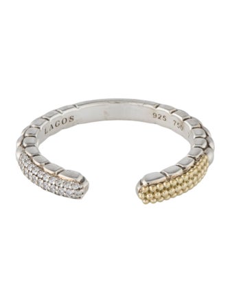 Lagos Diamond Lux Open Stacking Ring