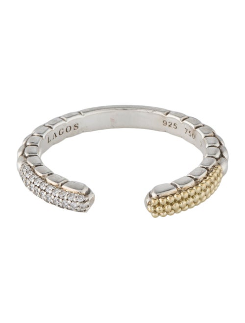 Lagos Diamond Lux Open Stacking Ring