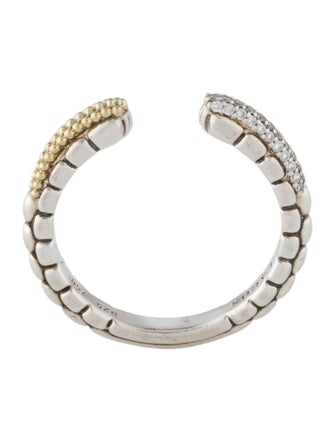 Lagos Diamond Lux Open Stacking Ring
