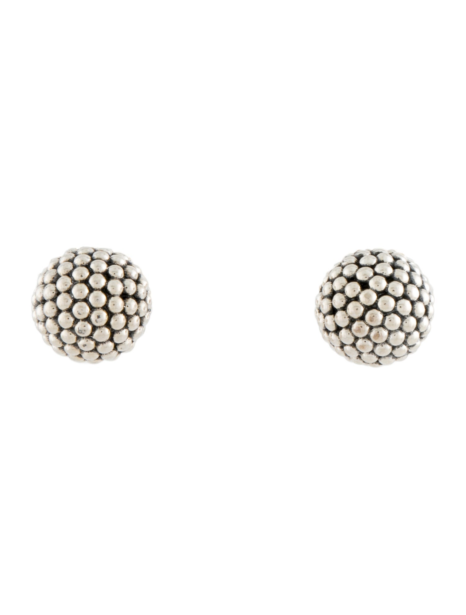 Lagos Beaded Stud Earrings