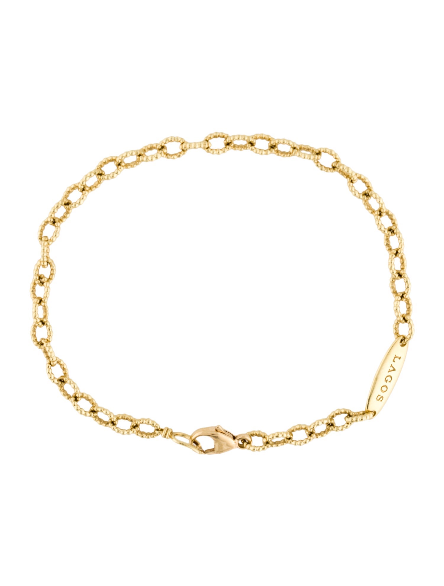 Lagos 18K Petite Link Bracelet