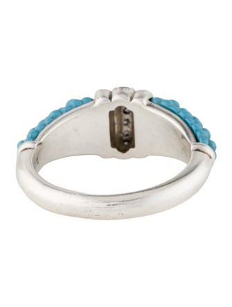 Lagos Diamond & Ceramic Large Stacking Ring