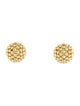 Lagos 18K Beaded Omega Clip Earrings