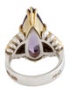 Lagos Amethyst & Diamond Cocktail Ring